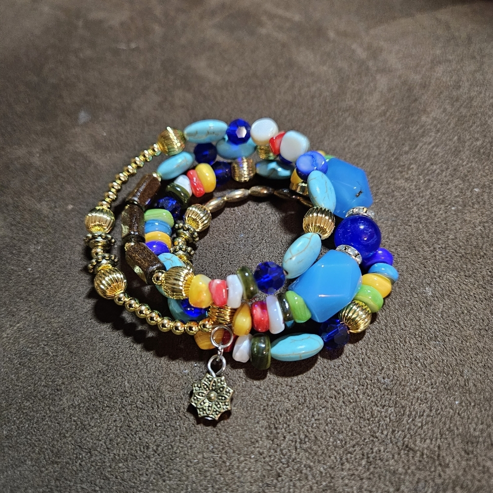 beaded bracelet